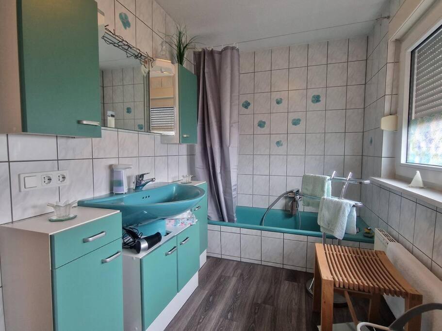 Gemuetliche 3-Zimmer-Wohnung, Zentral Gelegen Apensen Exteriör bild